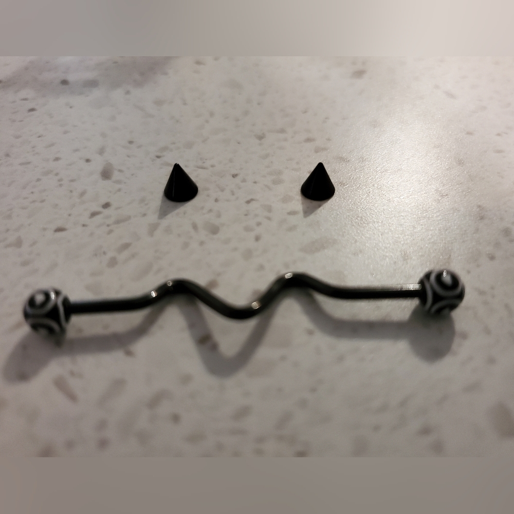 Industrial piercing earing (bundle 2 for 15)